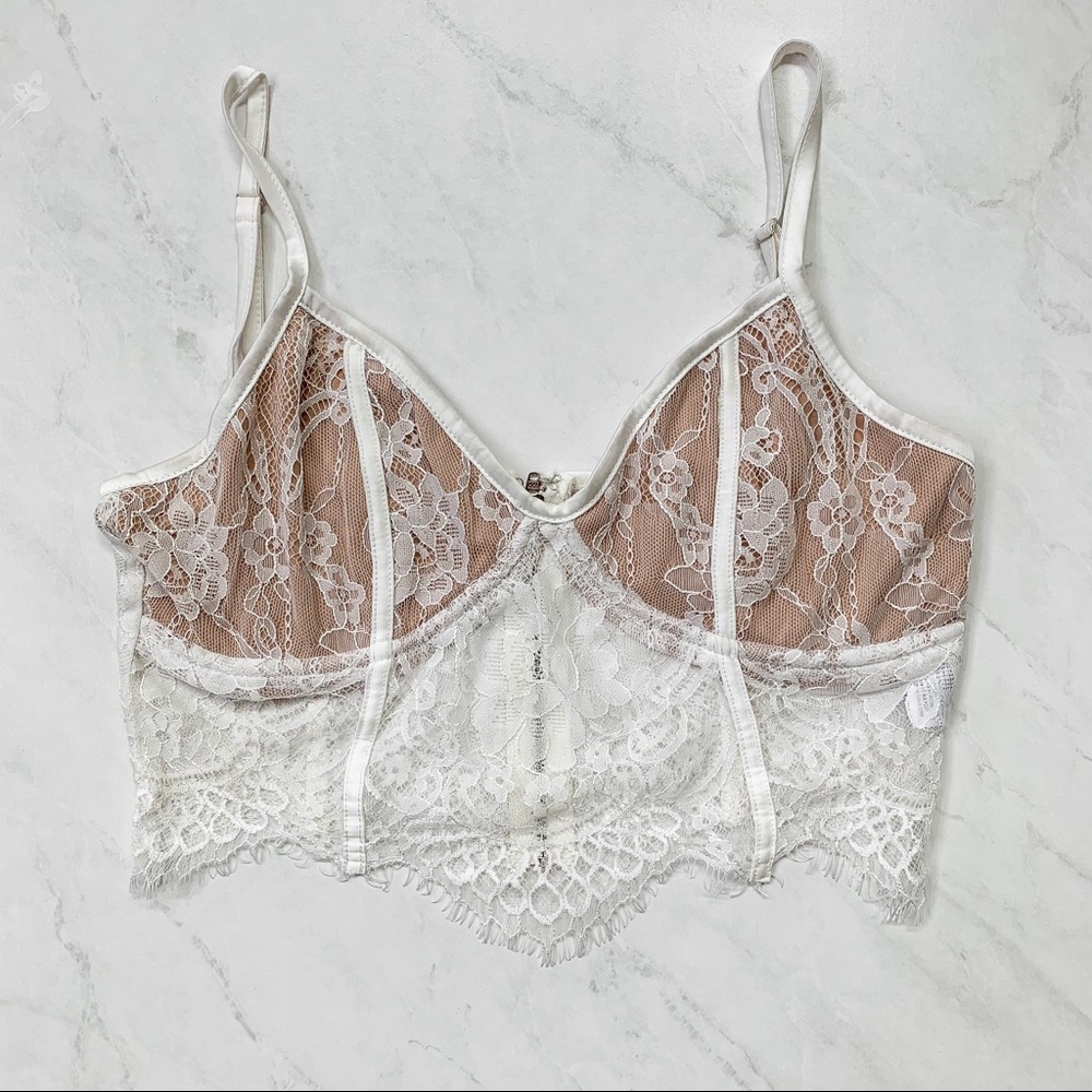 EMERY LACE BUSTIER